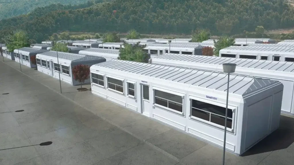 Şantiyelere Geniş Mobo Kabin